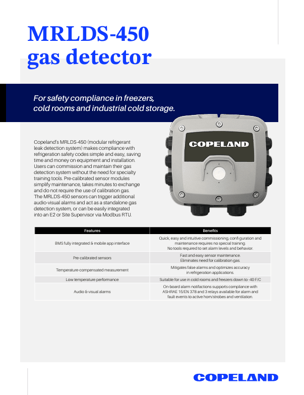 MRLDS-450 gas detector