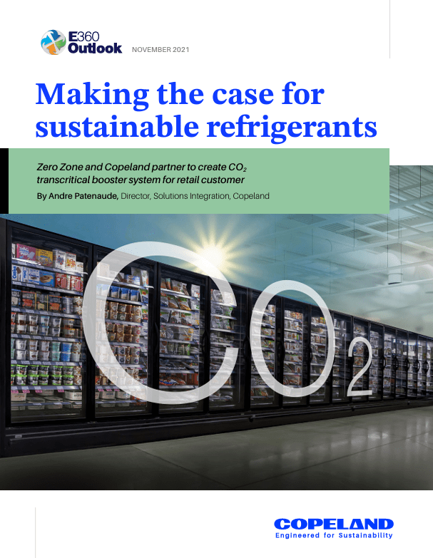 Making the case for sustainable refrigerants