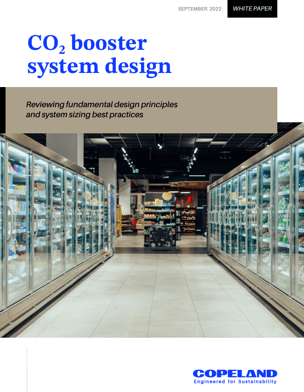 CO₂ booster system design