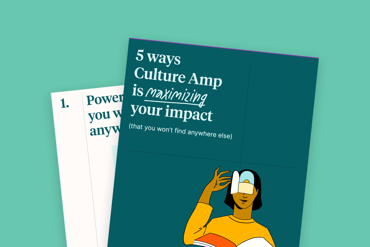 5 Ways Culture Amp is Maximizing Your Impact