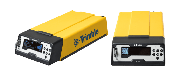 Trimble R750 Model 2 product image from side and front on angles