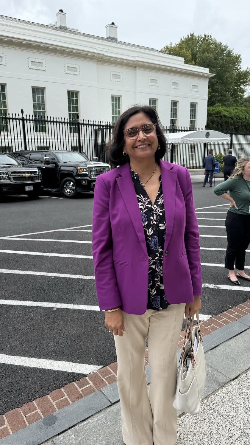 Dr. Tejal Gandhi at the White House for World Patient Safety Day 2024.