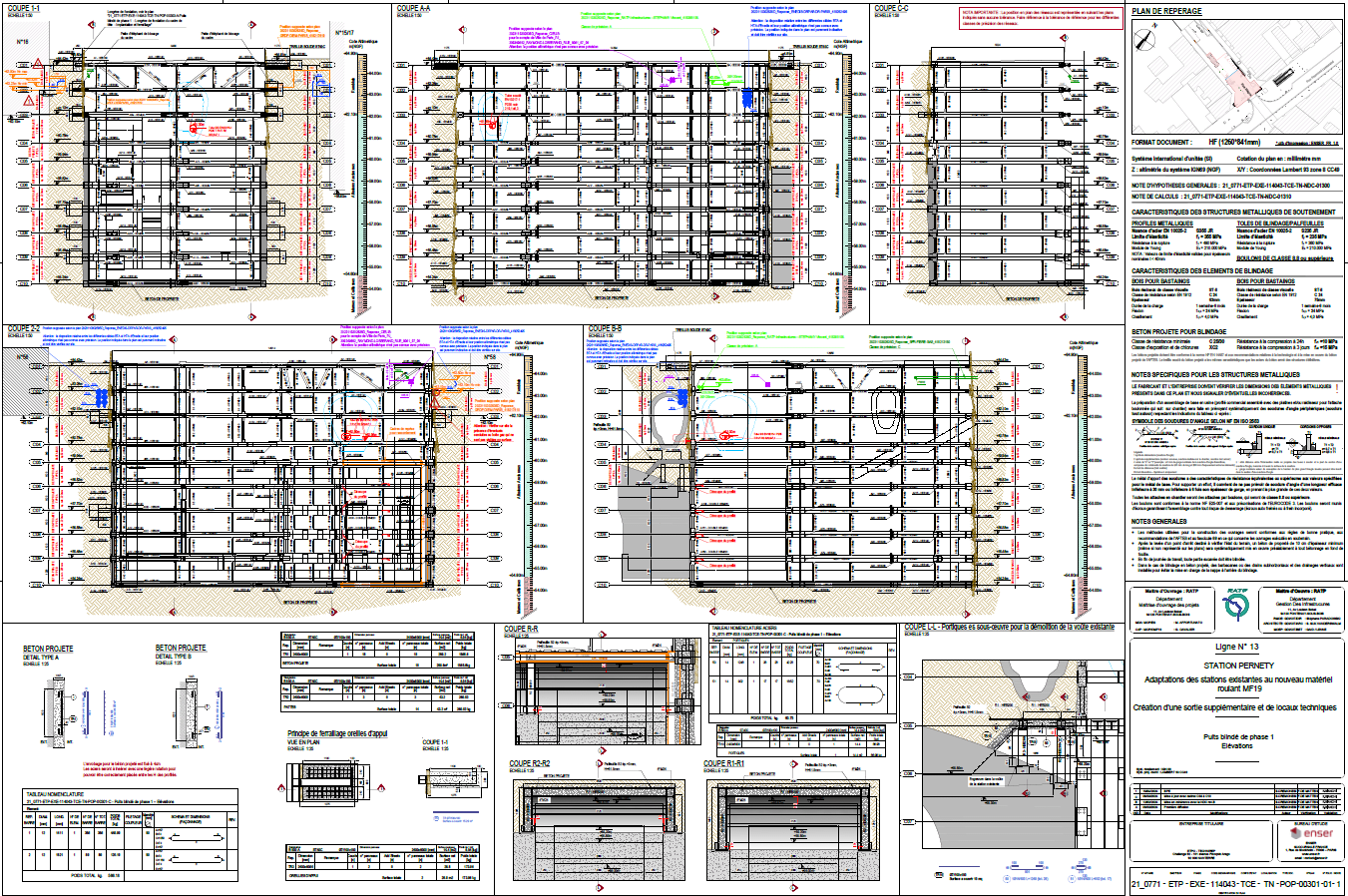 Trimble Construction Awards 2024 LIGNE 13 STATION PERNETY, ENSER FRANCE