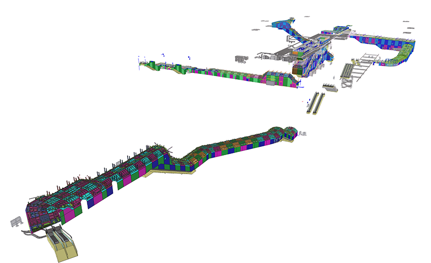 Trimble Construction Awards 2024, GARE DE LA DÉFENSE CNIT RER E, VIRY