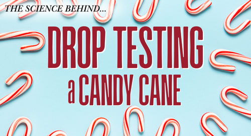 Festive FEA: Drop Testing a Candy Cane with Ansys LS-Dyna