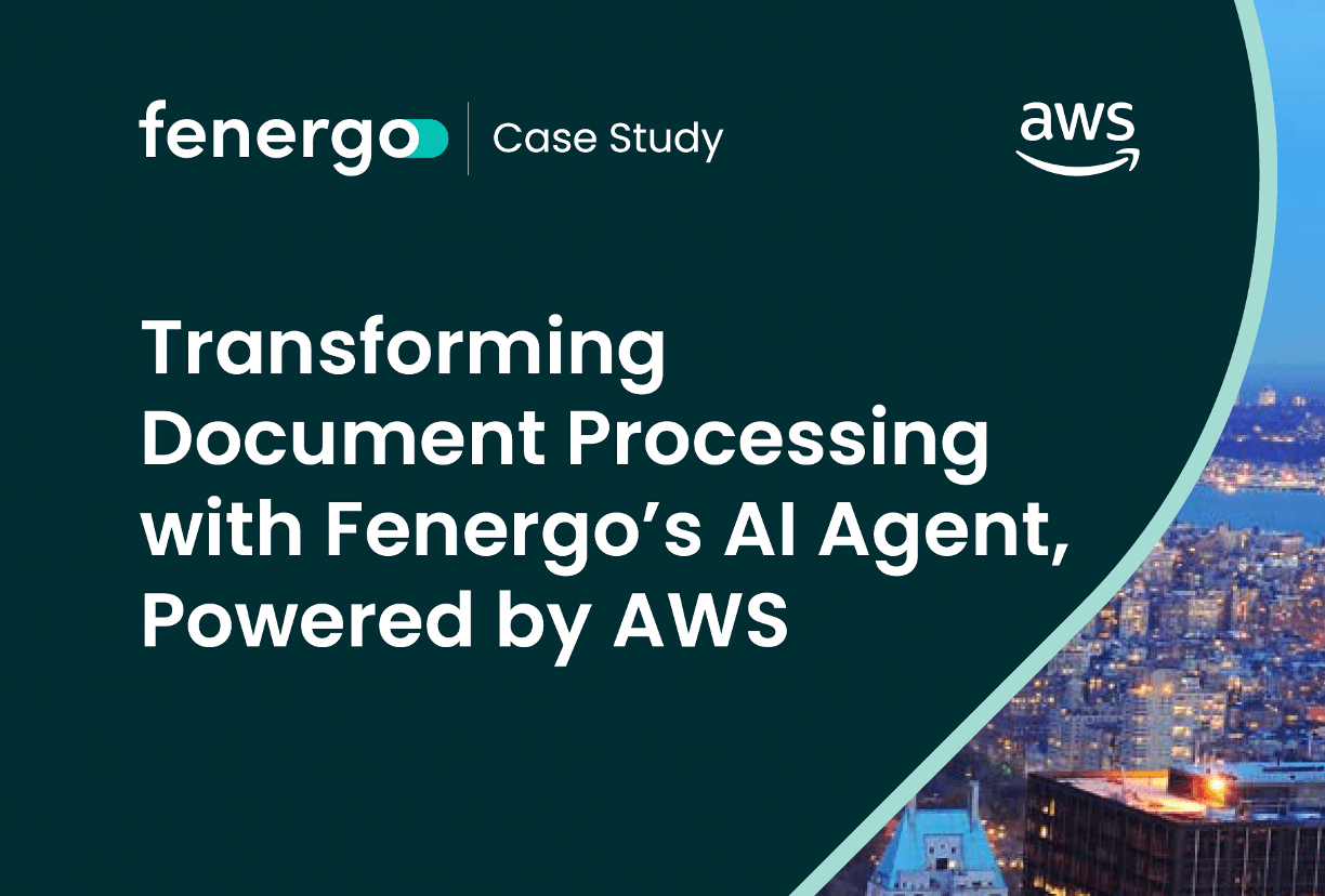 Transforming Document Processing with Fenergo's AI Agent, Powered by AWS