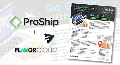 ProShip x FlavorCloud