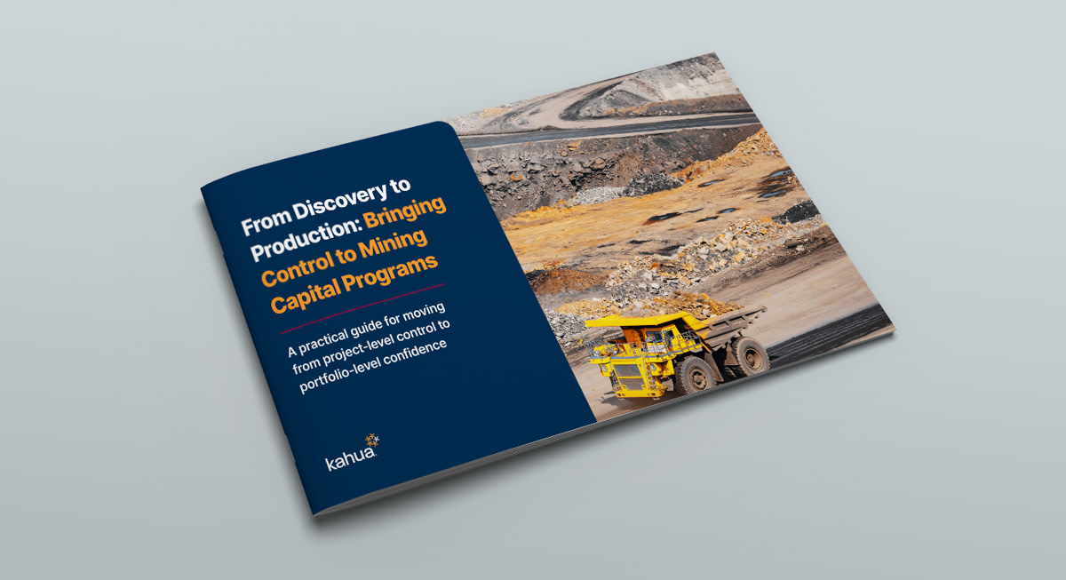 From Discovery to Production: Bringing Control to Mining Capital Programs 