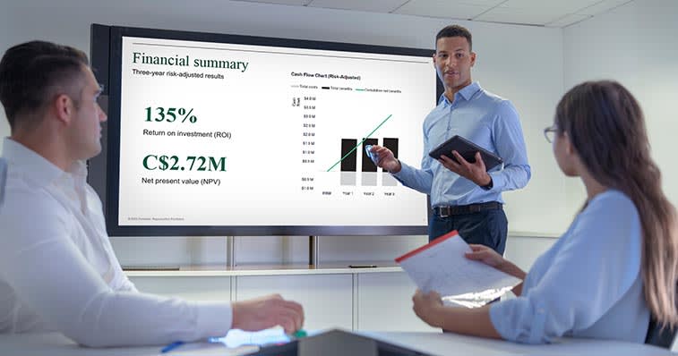 Study: Forrester Total Economic Impact™ of Bell Canada Managed Security Services