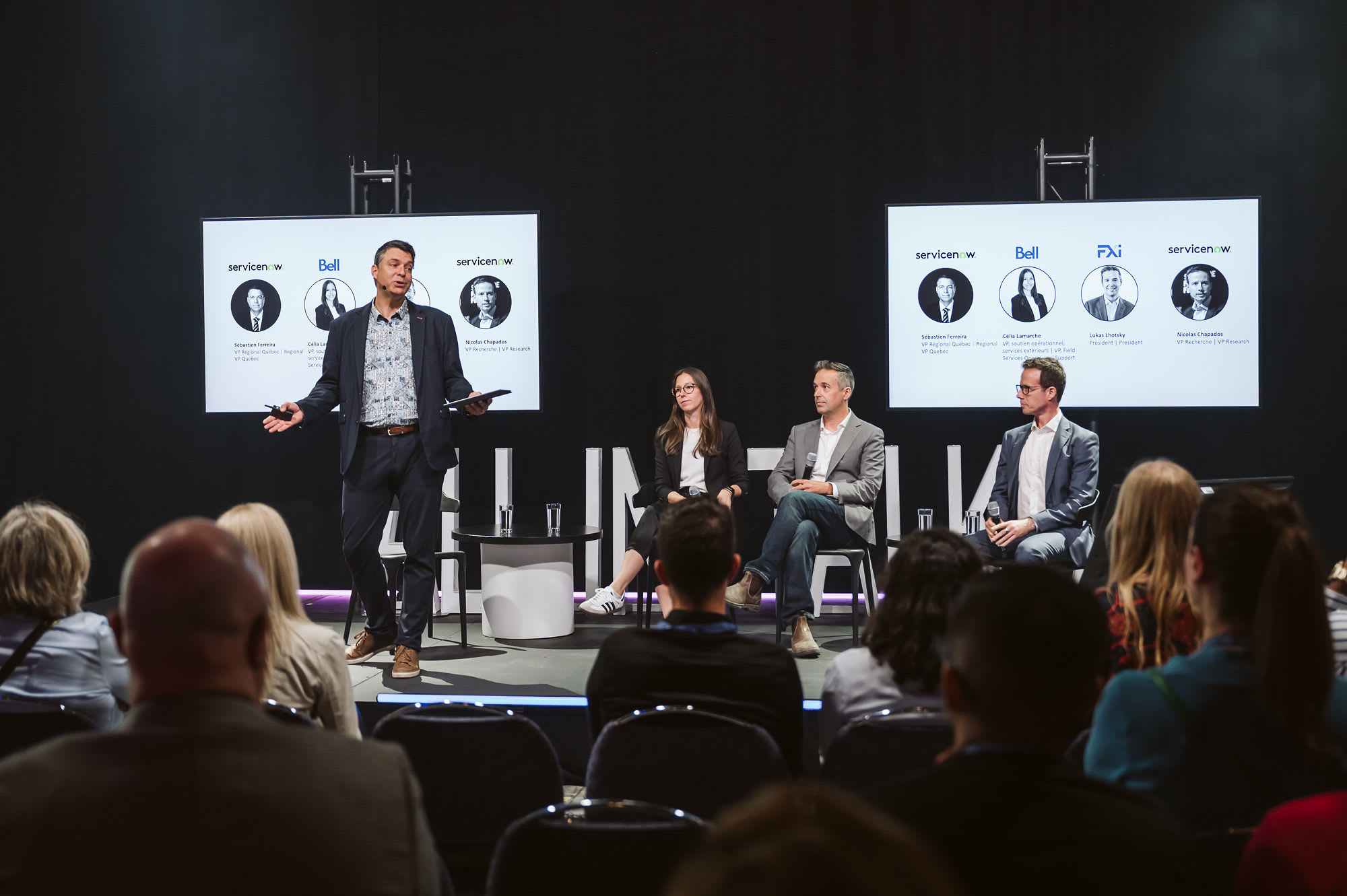 Bell, FXi et ServiceNow à la conférence ALL IN 2024