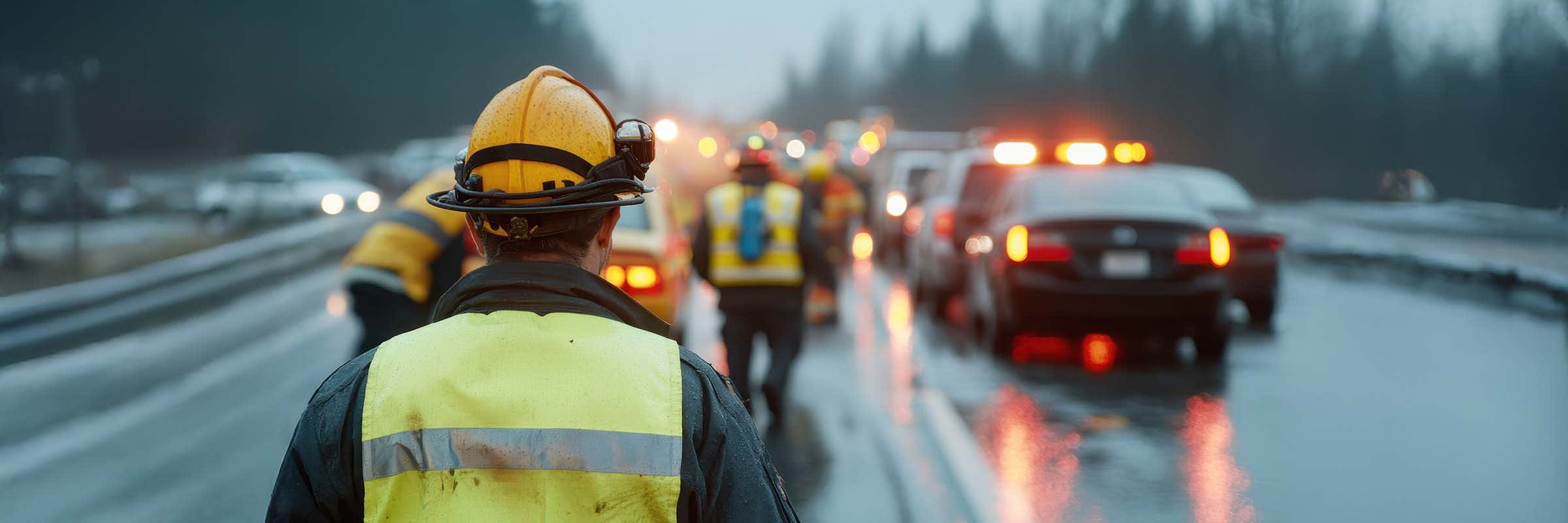 First responders uses the public safety broadband network (PSBN) to communicate.