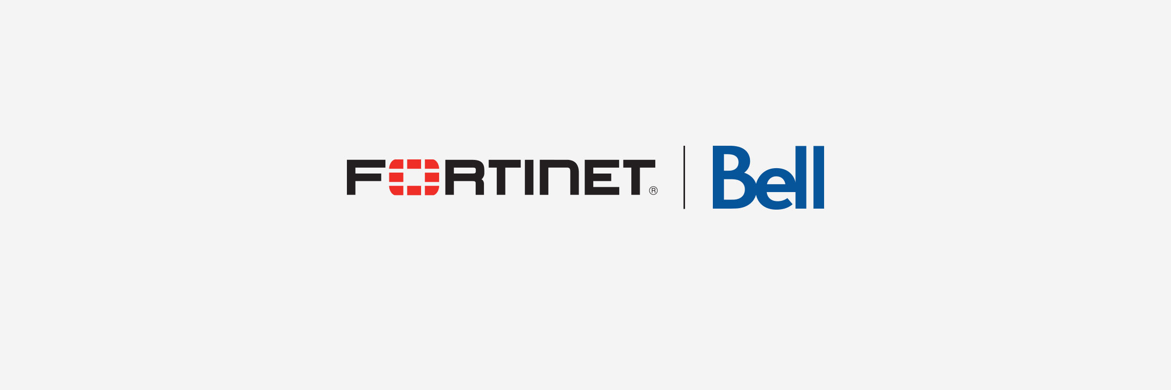 Fortinet and Bell logo.