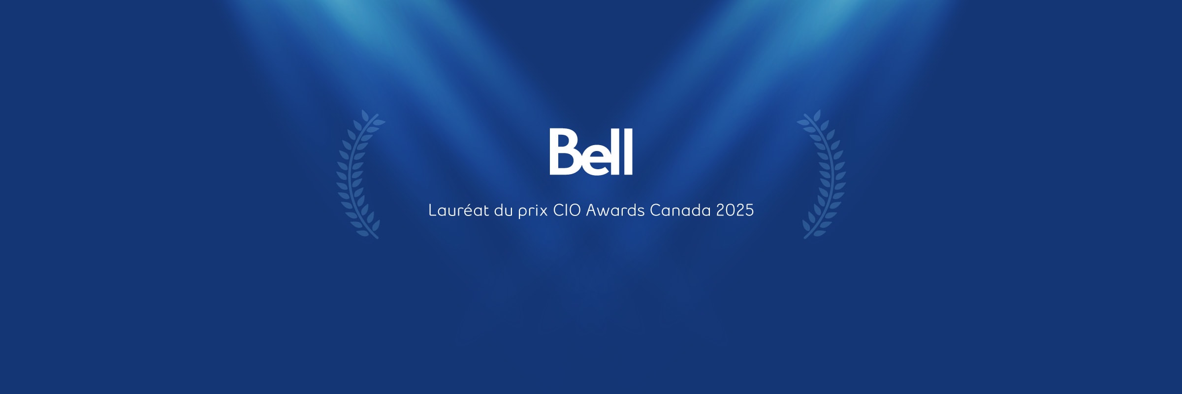Bell remporte un prix aux CIO Awards Canada 2025 