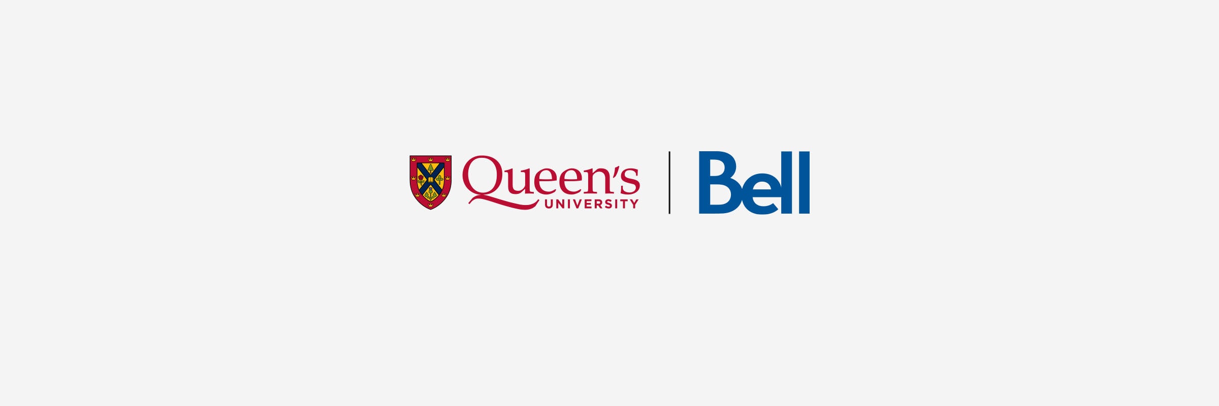 Queen's University and Bell logos