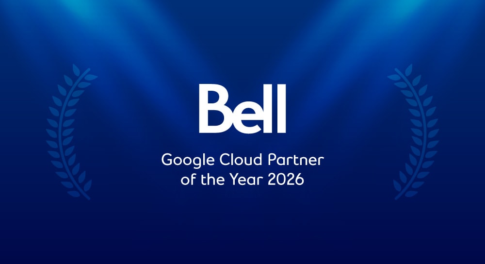 Google names Bell Partner of the Year for Canada Public Sector