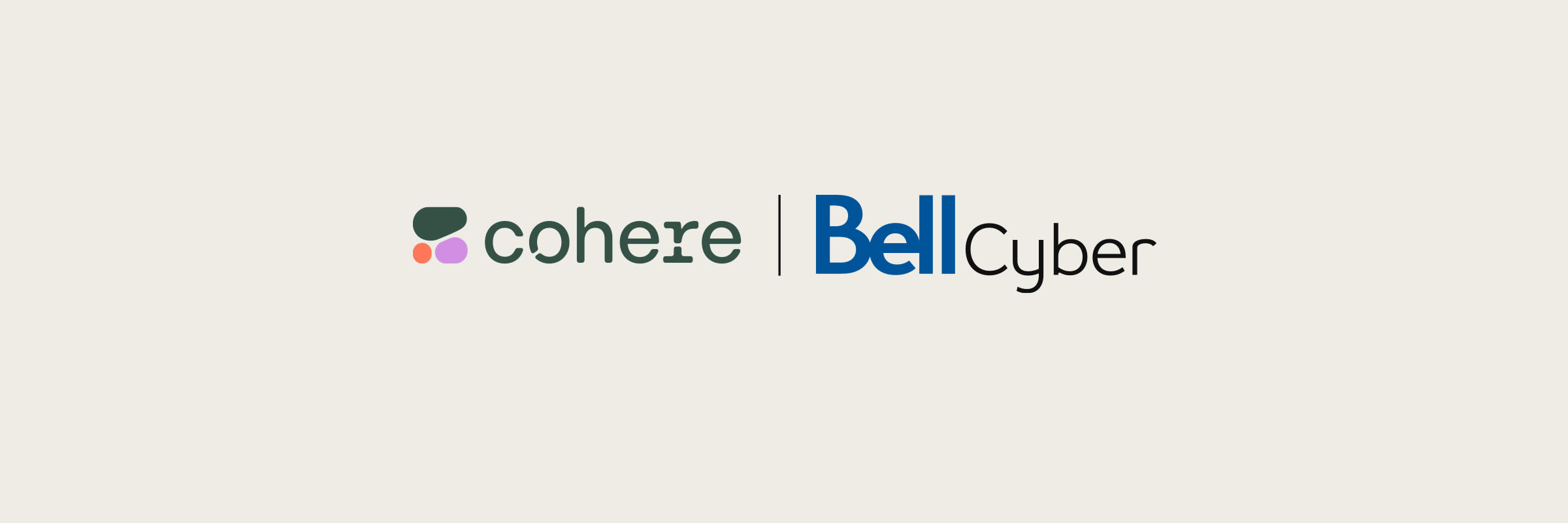 Cohere and Bell Cyber logos