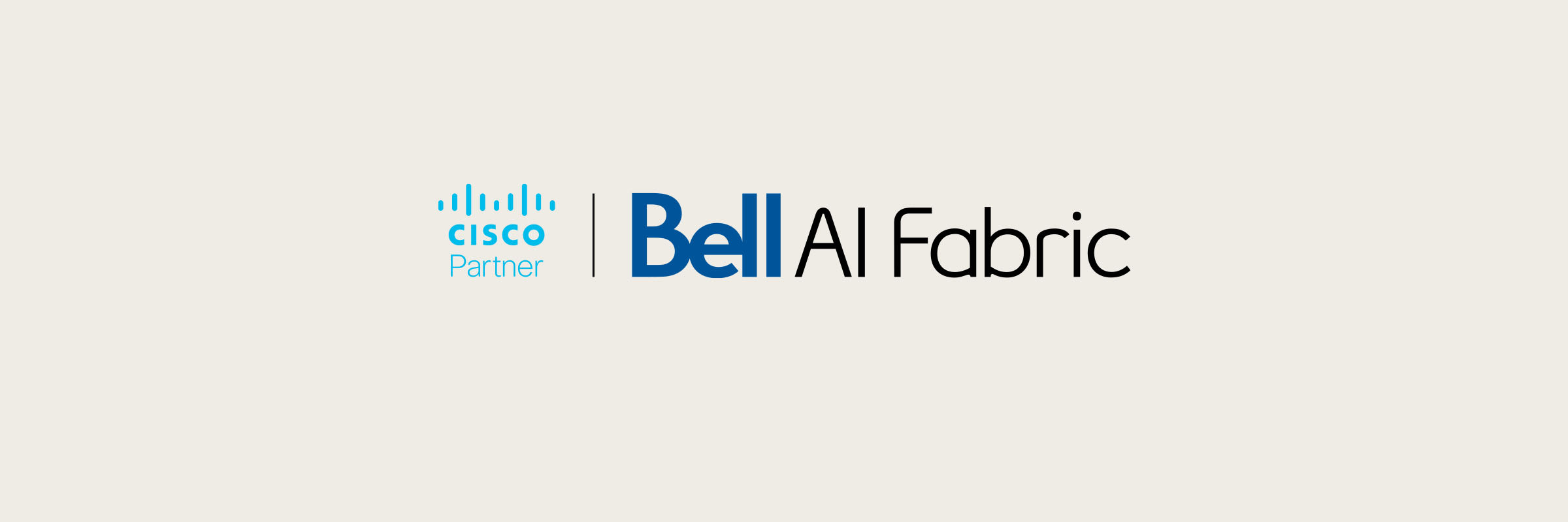Cisco and Bell AI Fabric logos