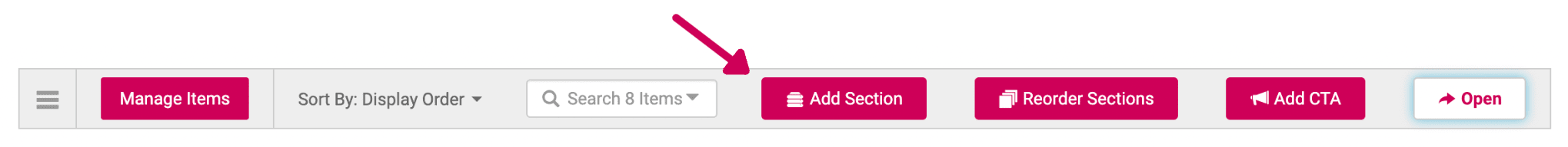 add section