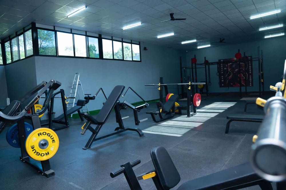 Modern gym equipment