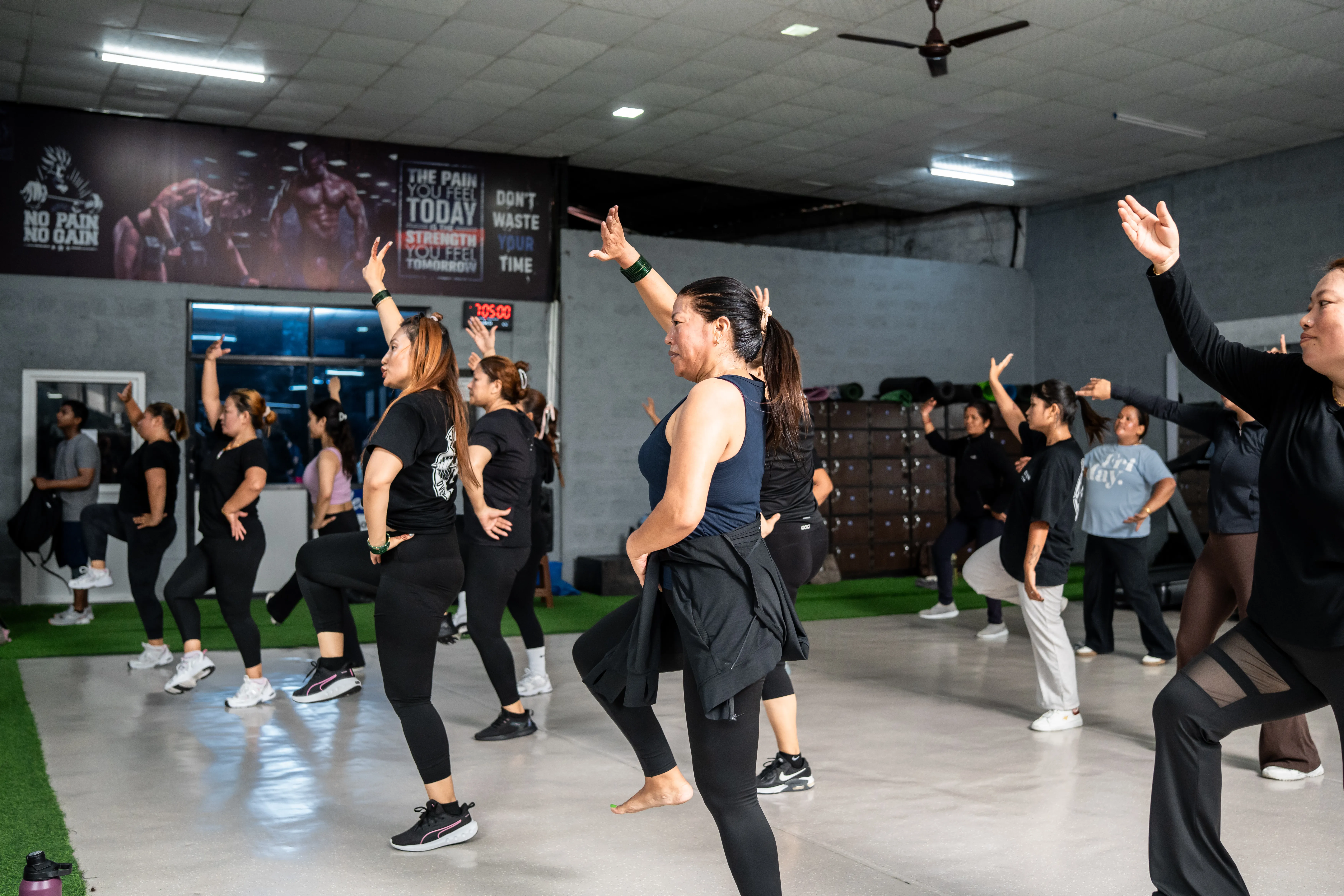Zumba class 4