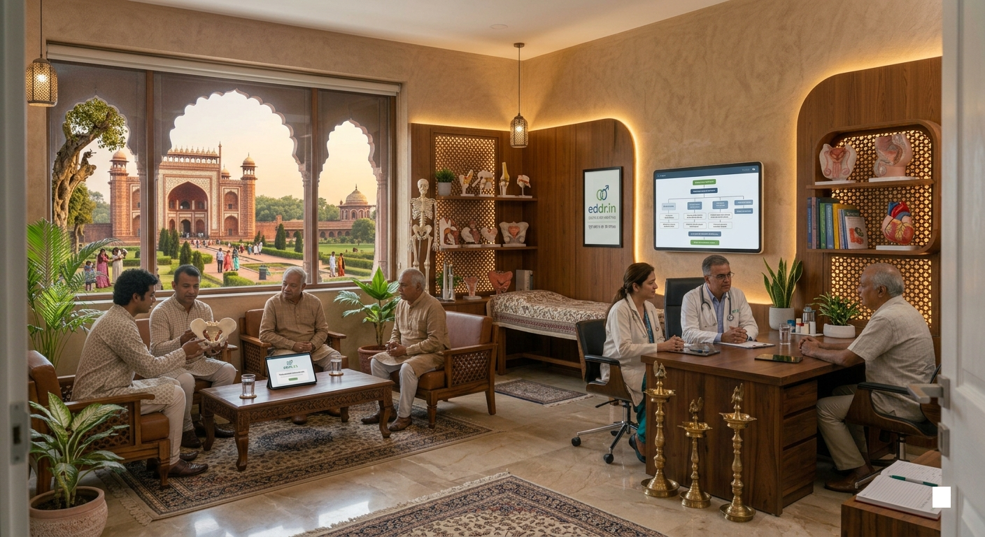 Erectile dysfunction clinic team providing confidential patient care in Lucknow