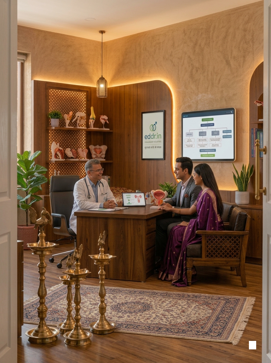 Doctor discussing erectile dysfunction treatment options with a patient