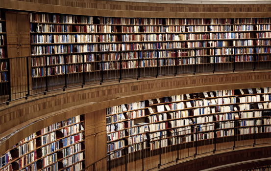 The Stockholm public library located at street Sveavagen close to Odenplan subway station. It is one of the important landmark buildings in the city and one of the most famous modern libraries in the world designed by Swedish architect Gunnar Asplund.