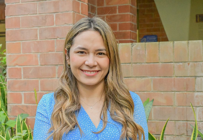 Leonela Méndez es directora de Banca Corporativa en Grupo Financiero Banrural y exalumna de Contaduría Pública y Auditoría (CPA) con especialización en Finanzas de la UFM.