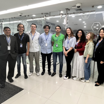 Estudiantes de CPA en finanzas realizando visitas en empresas.