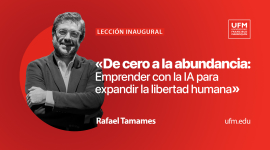 Lección inaugural 2026 «De cero a la abundancia: Emprender con la IA para expandir la libertad humana»