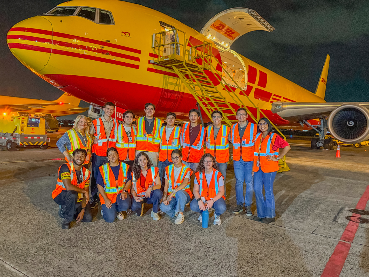 Estudiantes de Ingeniería Empresarial durante el Study Tour a Panamá en 2026.