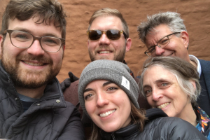Family-Photo-Bandelier-2019-Lev-Levitskij-Anders-Houston-Hannah-Houston-Nancy-Houston