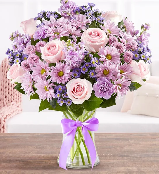 Product image for Daydream Extra Large Bouquet™ in Clear Glass Vase
