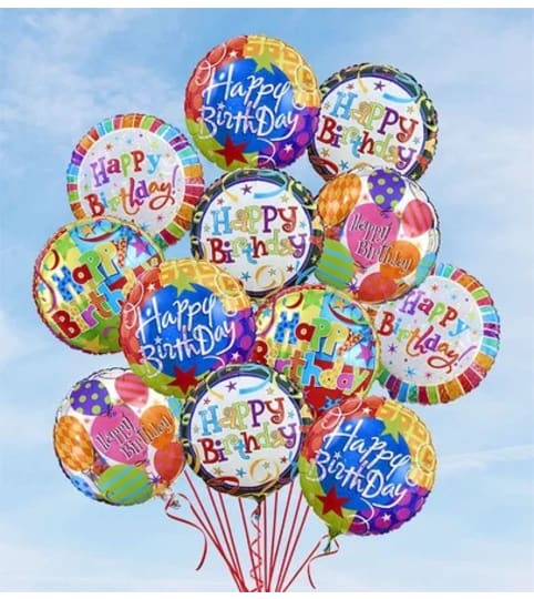 Air-Rangement® - Birthday Mylar Balloons image
