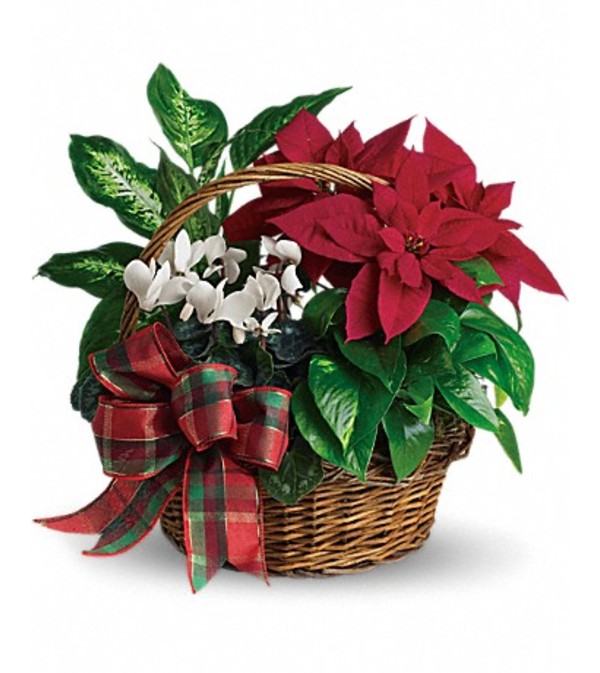 Holiday homecoming basket