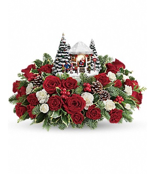 Thomas Kinkade Jolly Santa