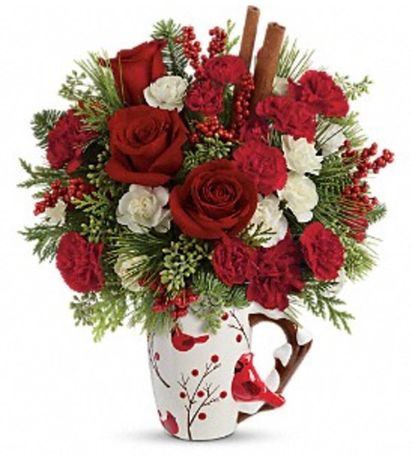 Christmas Cardinal Mug