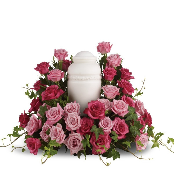 Bed of Roses Urn Floral