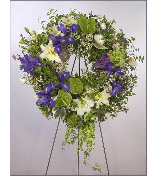 European Garden Wreath