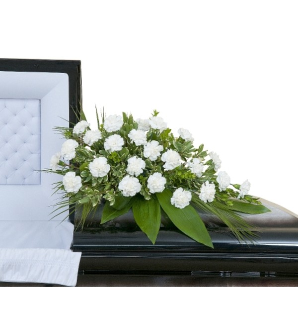 Simple Love Casket Spray