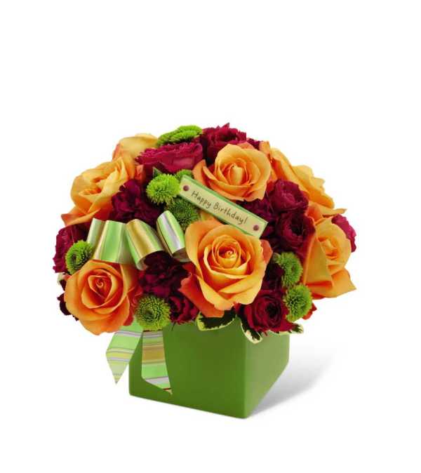 The Birthday Bouquet by FTD® - VASE INCLUDED
