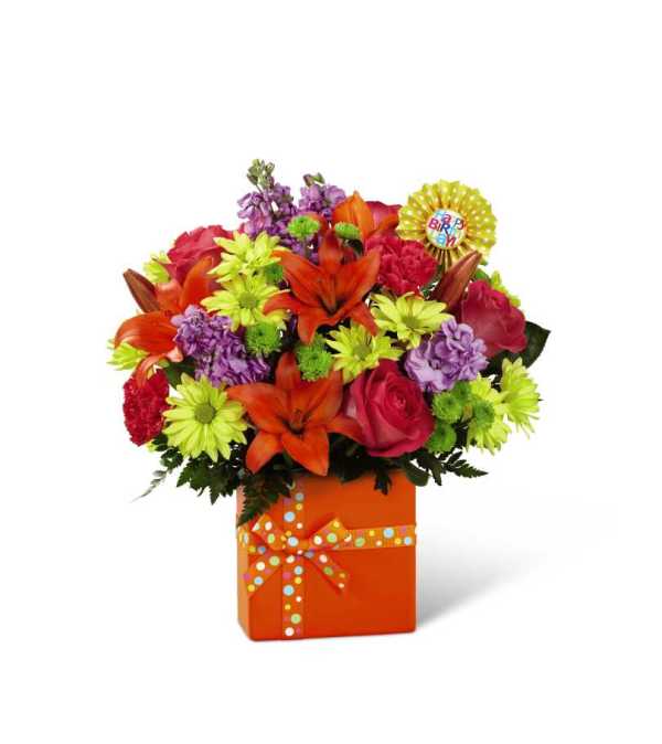 The FTD® Set to Celebrate™ Birthday Bouquet