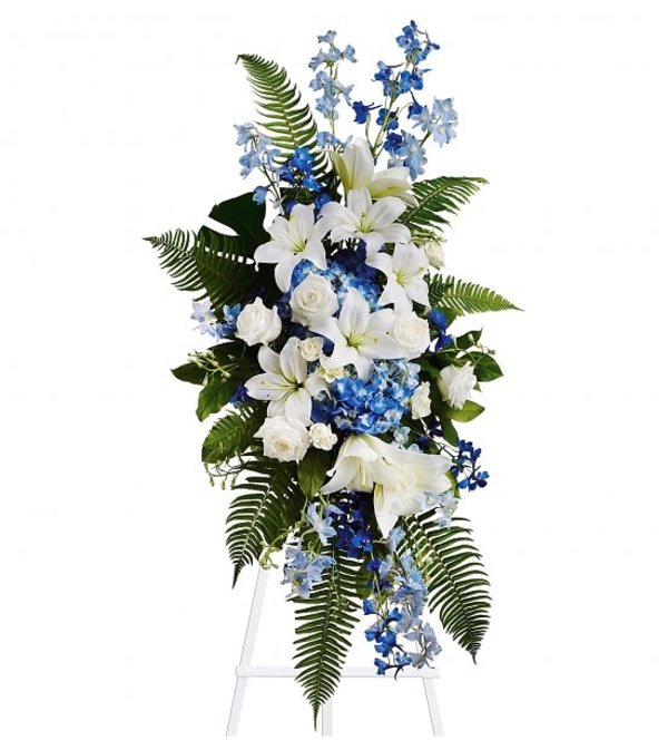 Ocean Blue Horizon Standing Spray