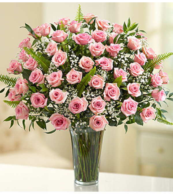 Long Stem Pink Roses