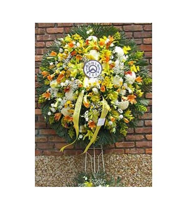 Fall Wreath with Clock GF-WR1
