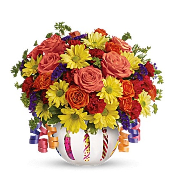 Brilliant Birthday Blooms