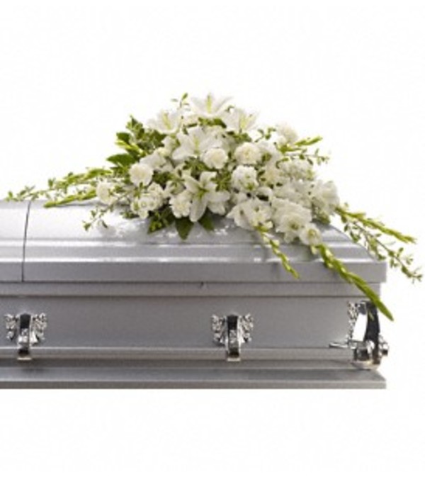 Bountiful Memories Casket Spray