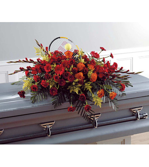 Tennis Themed Casket Spray SF69-11