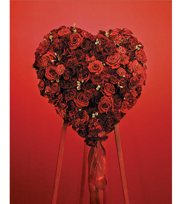 Monochromatic Red Heart