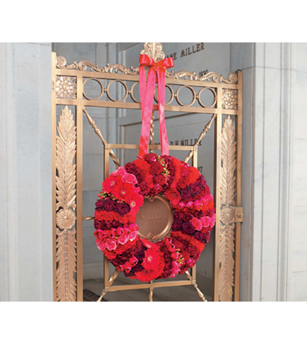 Red Pave Wreath SF77-11